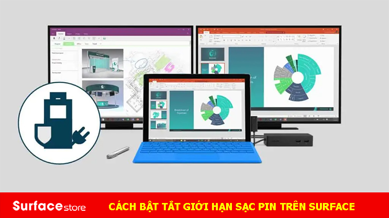 giới hạn pin trên Microsoft Surface