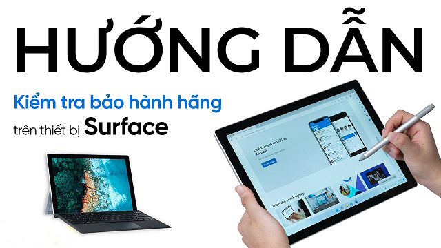 bảo hành Surface
