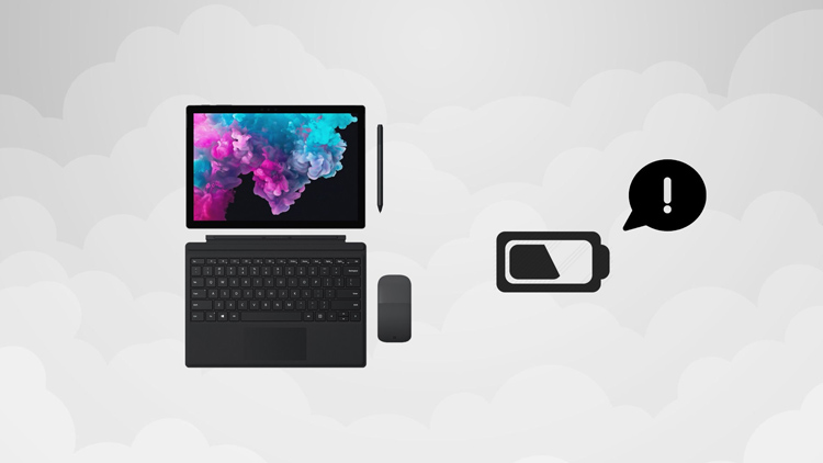 tối đa hóa tuổi thọ pin của Microsoft Surface